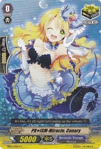 PRISM-Miracle, Canary - EB06 - Dazzling Divas - Cardfight Vanguard card