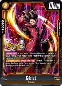 Giblet - FB11-083 - Brightness of Hope - Dragon Ball Super: Fusion World card