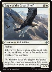 Eagle of the Great Shelf - The Hobbit - Magic: The Gathering card
