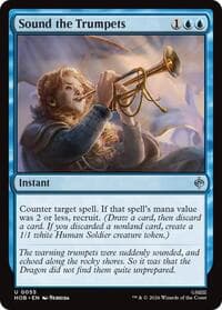 Sound the Trumpets - The Hobbit - Magic: The Gathering card