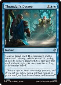 Thranduil's Decree - The Hobbit - Magic: The Gathering card