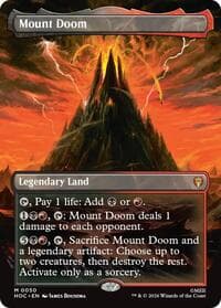 Mount Doom (Borderless) - The Hobbit: Eternal-Legal - Magic: The Gathering card