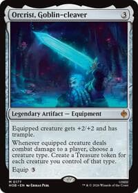 Orcrist, Goblin-cleaver - The Hobbit - Magic: The Gathering card