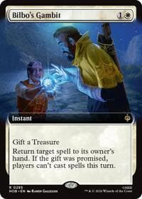 Bilbo's Gambit (Extended Art) - The Hobbit - Magic: The Gathering card