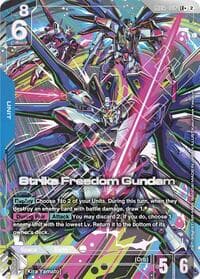 Strike Freedom Gundam (LR+) - Freedom Ascension - Gundam Card Game card
