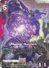 Master Gundam (LR+) - Freedom Ascension - Gundam Card Game card
