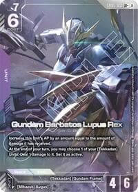 Gundam Barbatos Lupus Rex (LR+) - Freedom Ascension - Gundam Card Game card