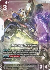Shining Gundam (LR+) - Freedom Ascension - Gundam Card Game card