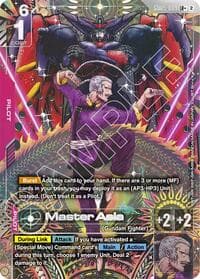 Master Asia (LR+) - Freedom Ascension - Gundam Card Game card