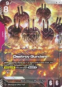 Destroy Gundam (R+) - Freedom Ascension - Gundam Card Game card