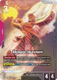 Dragon Gundam (R+) - Freedom Ascension - Gundam Card Game card