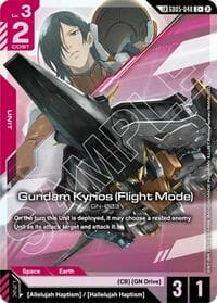 Gundam Kyrios (Flight Mode) (C+) (Link Rare) - Freedom Ascension - Gundam Card Game card