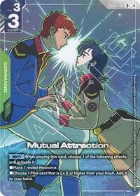 Mutual Attraction (R+) - Freedom Ascension - Gundam Card Game card