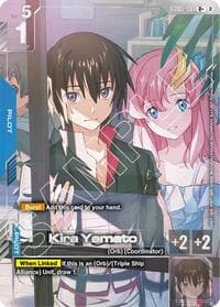 Kira Yamato (R+) - Freedom Ascension - Gundam Card Game card