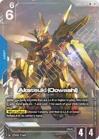 Akatsuki (Oowashi) (R+) - Freedom Ascension - Gundam Card Game card