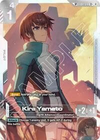 Kira Yamato (C+) (SP) - Freedom Ascension - Gundam Card Game card
