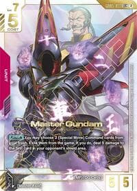 Master Gundam (LR++) - Freedom Ascension - Gundam Card Game card