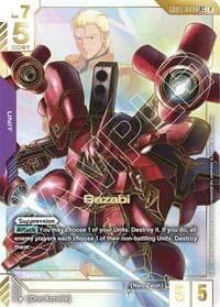 Sazabi (LR++) - Freedom Ascension - Gundam Card Game card