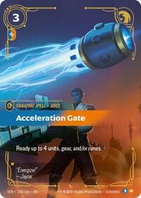 Acceleration Gate - Vendetta - Riftbound: League of Legends Trading Card Game card