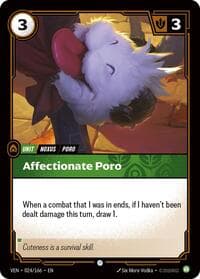 Affectionate Poro - Vendetta - Riftbound: League of Legends Trading Card Game card