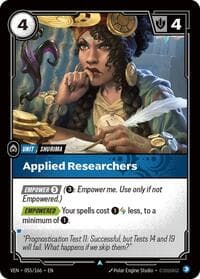 Applied Researchers - Vendetta - Riftbound: League of Legends Trading Card Game card