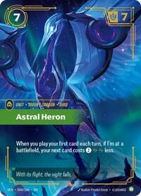 Astral Heron - Vendetta - Riftbound: League of Legends Trading Card Game card