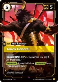 Aurok General - Vendetta - Riftbound: League of Legends Trading Card Game card