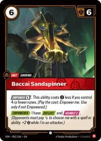 Baccai Sandspinner - Vendetta - Riftbound: League of Legends Trading Card Game card