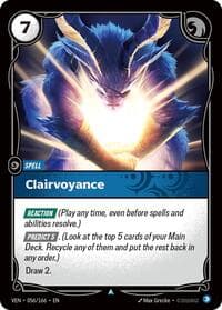 Clairvoyance - Vendetta - Riftbound: League of Legends Trading Card Game card
