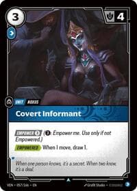 Covert Informant - Vendetta - Riftbound: League of Legends Trading Card Game card