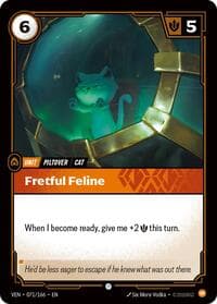 Fretful Feline - Vendetta - Riftbound: League of Legends Trading Card Game card