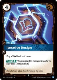 Iterative Design - Vendetta - Riftbound: League of Legends Trading Card Game card