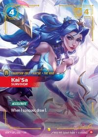 Kai'Sa, Survivor - Vendetta - Riftbound: League of Legends Trading Card Game card