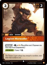Legion Marauder - Vendetta - Riftbound: League of Legends Trading Card Game card