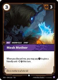 Mask Mother - Vendetta - Riftbound: League of Legends Trading Card Game card