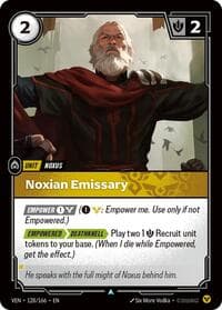 Noxian Emissary - Vendetta - Riftbound: League of Legends Trading Card Game card