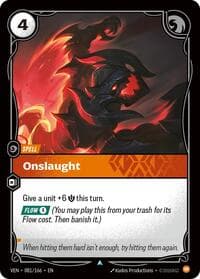 Onslaught - Vendetta - Riftbound: League of Legends Trading Card Game card