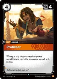 Profiteer - Vendetta - Riftbound: League of Legends Trading Card Game card