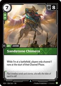 Sandstone Chimera - Vendetta - Riftbound: League of Legends Trading Card Game card