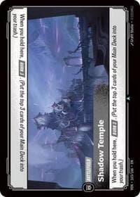 Shadow Temple - Vendetta - Riftbound: League of Legends Trading Card Game card
