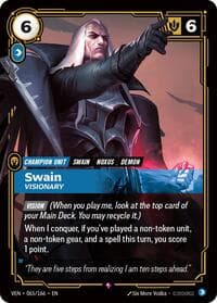 Swain, Visionary - Vendetta - Riftbound: League of Legends Trading Card Game card