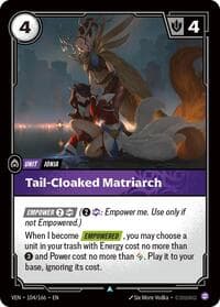 Tail-Cloaked Matriarch - Vendetta - Riftbound: League of Legends Trading Card Game card