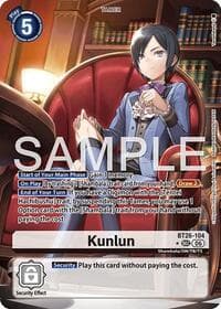 Kunlun (Alternate Art) - Timeless Bonds - Digimon Card Game card