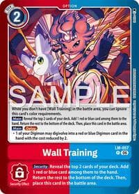 Wall Training - Limited Card Pack -Final Crest- - Digimon Card Game card
