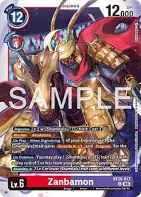 Zanbamon - Timeless Bonds - Digimon Card Game card