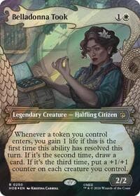 Belladonna Took (Showcase) (Surge Foil) - The Hobbit - Magic: The Gathering card