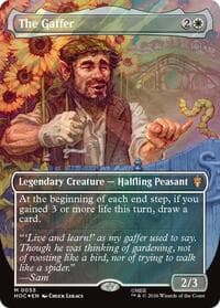 The Gaffer (Borderless) (Surge Foil) - The Hobbit: Eternal-Legal - Magic: The Gathering card