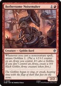 Bothersome Noisemaker - The Hobbit - Magic: The Gathering card