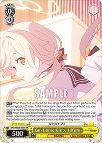 Go-Home Club, Hifumi - Blue Archive The Animation - Weiss Schwarz card