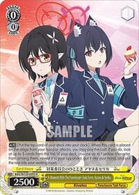 A Moment With The Foreclosure Task Force, Ayane & Serika - Blue Archive The Animation - Weiss Schwarz card